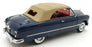 Franklin Mint 1/24 Scale B11WL72 1949 Ford Custom Convertible Blue