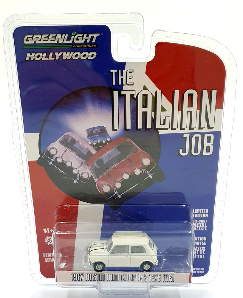 Greenlight 1/64 Scale 44880-C 1967 Austin Mini Cooper S 1275 MKI The Italian Job