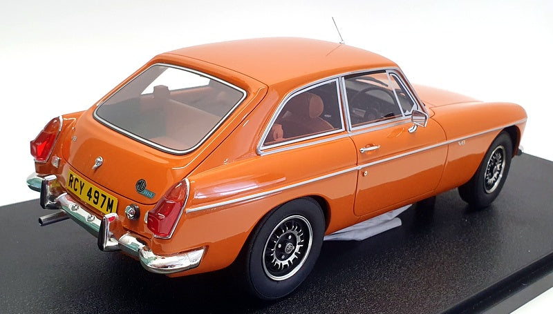 Cult Models 1/18 Scale CML107-2 1974 MG B GT V8 Tundra - Orange
