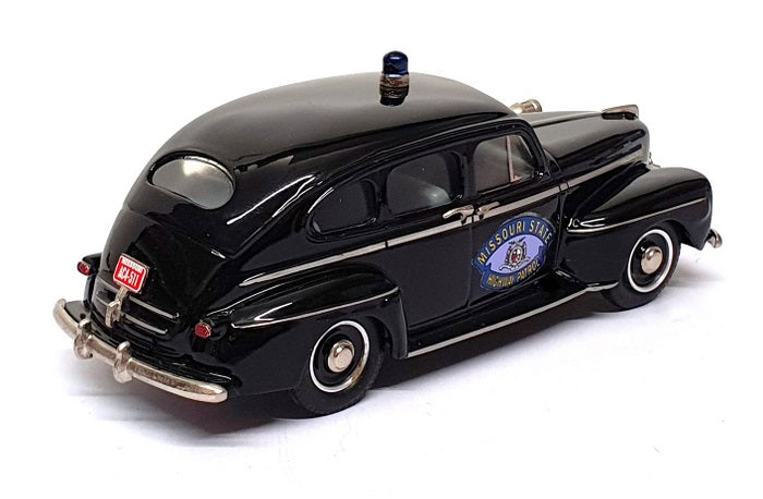 Western Models 1/43 Scale WMS77P - 1946 Ford Missouri Police - Black