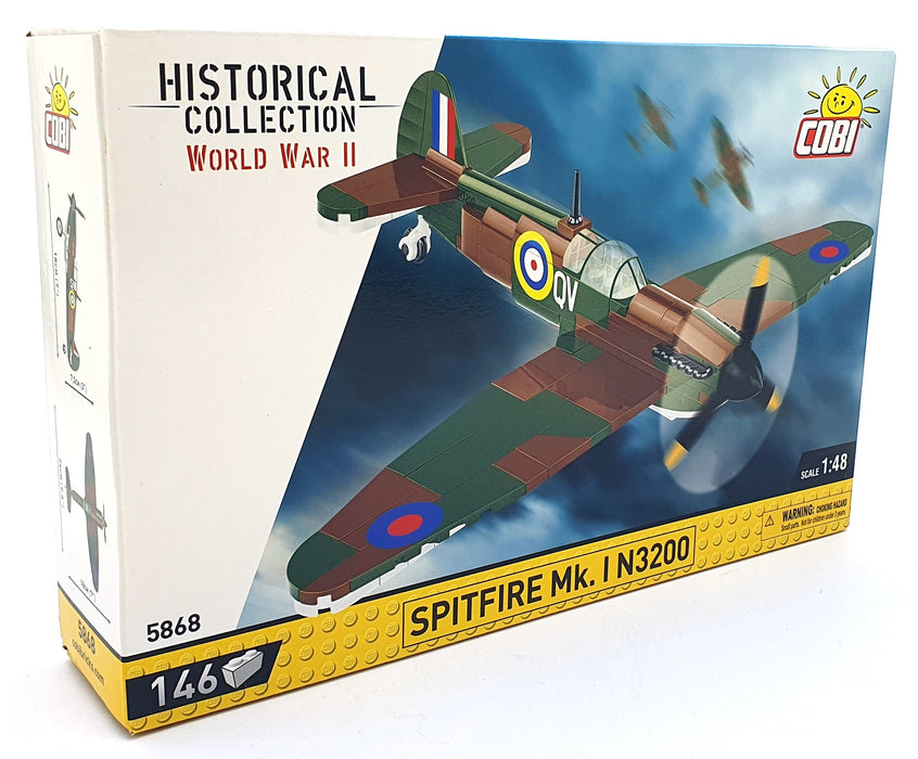Cobi Bricks 1/48 Scale 5868 - Spitfire Mk. I N3200