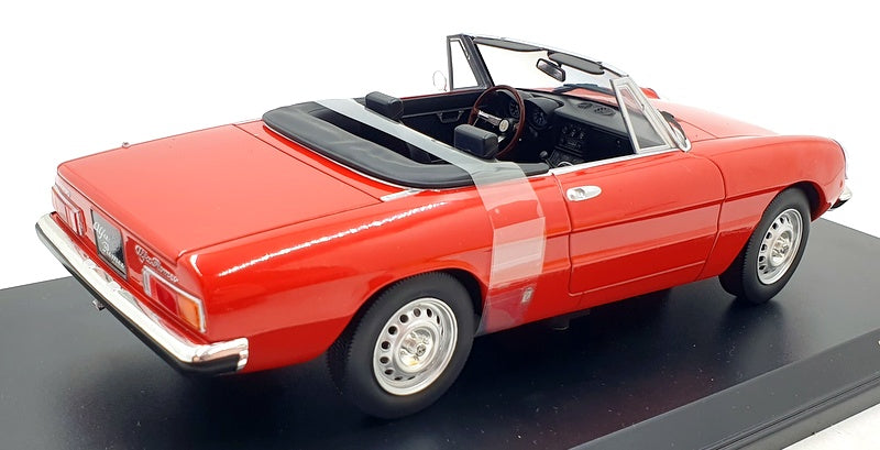 Norev 1/18 Scale Diecast 187880 - Alfa Romeo 2000 Spider 1978 - Red