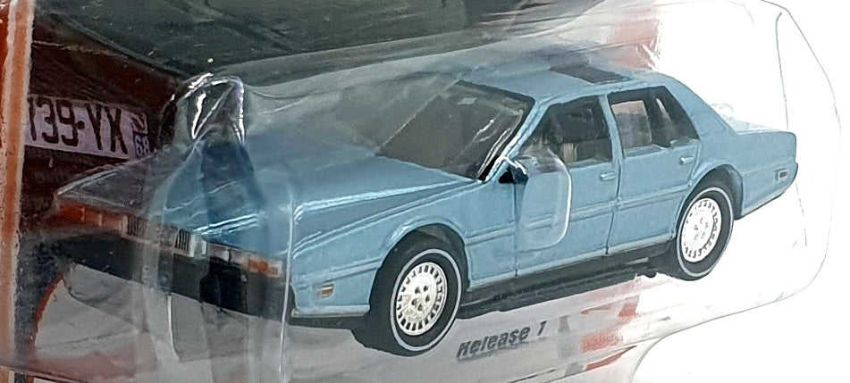 Johnny Lighting 1/64 Scale JLCG024 - 1983 Aston Martin Lagonda - Lt. Met. Blue