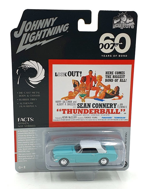 Johnny Lightning 1/64 Scale JLPC008 - 1965 Ford Mustang 007 Thunderball