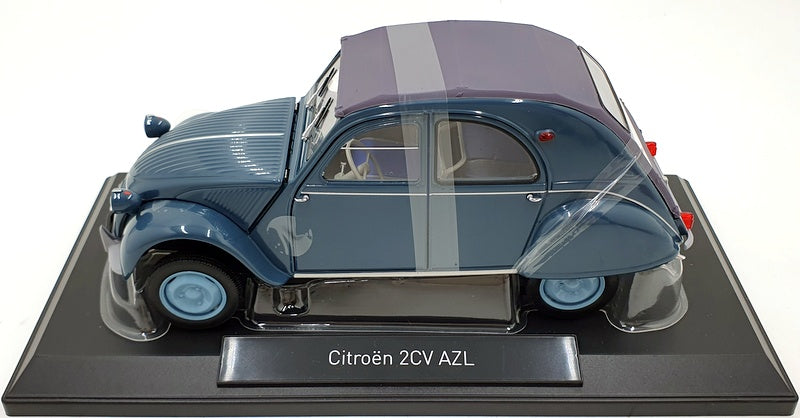 Norev 1/18 Scale Diecast 181485 - Citroen 2CV AZL 1959 - Glacier Blue