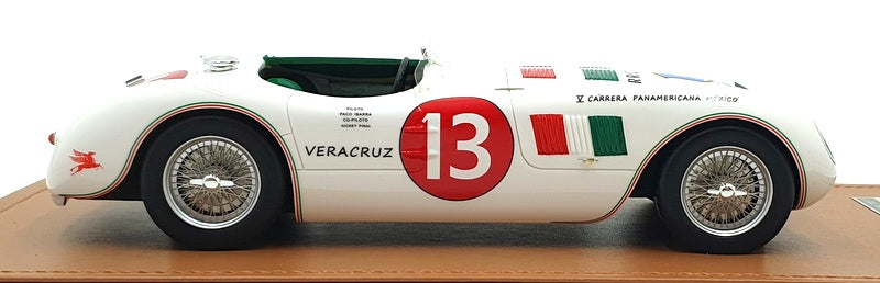 Tecnomodel Mythos 1/18 - Jaguar C-type Rally Carrera Panamericana Tecnomodel Mythos 1/18 - Jaguar C-type Rally Carrera Panamericana