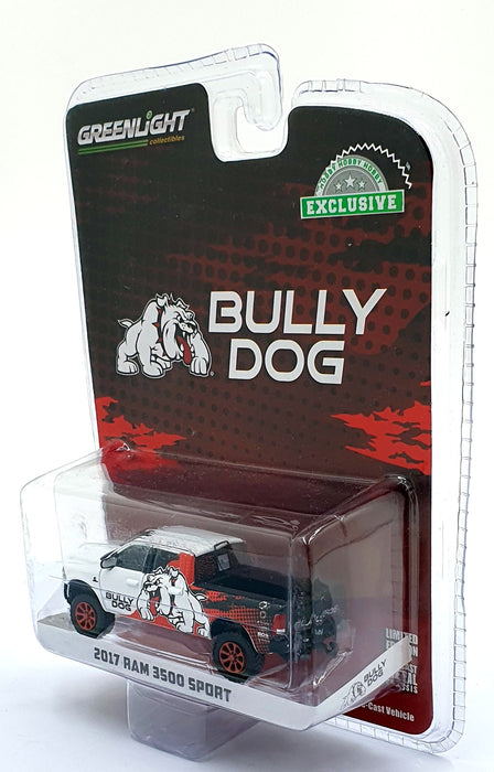 Greenlight 1/64 Scale 30172 - 2017 RAM 3500 Sport Bully Dog - White