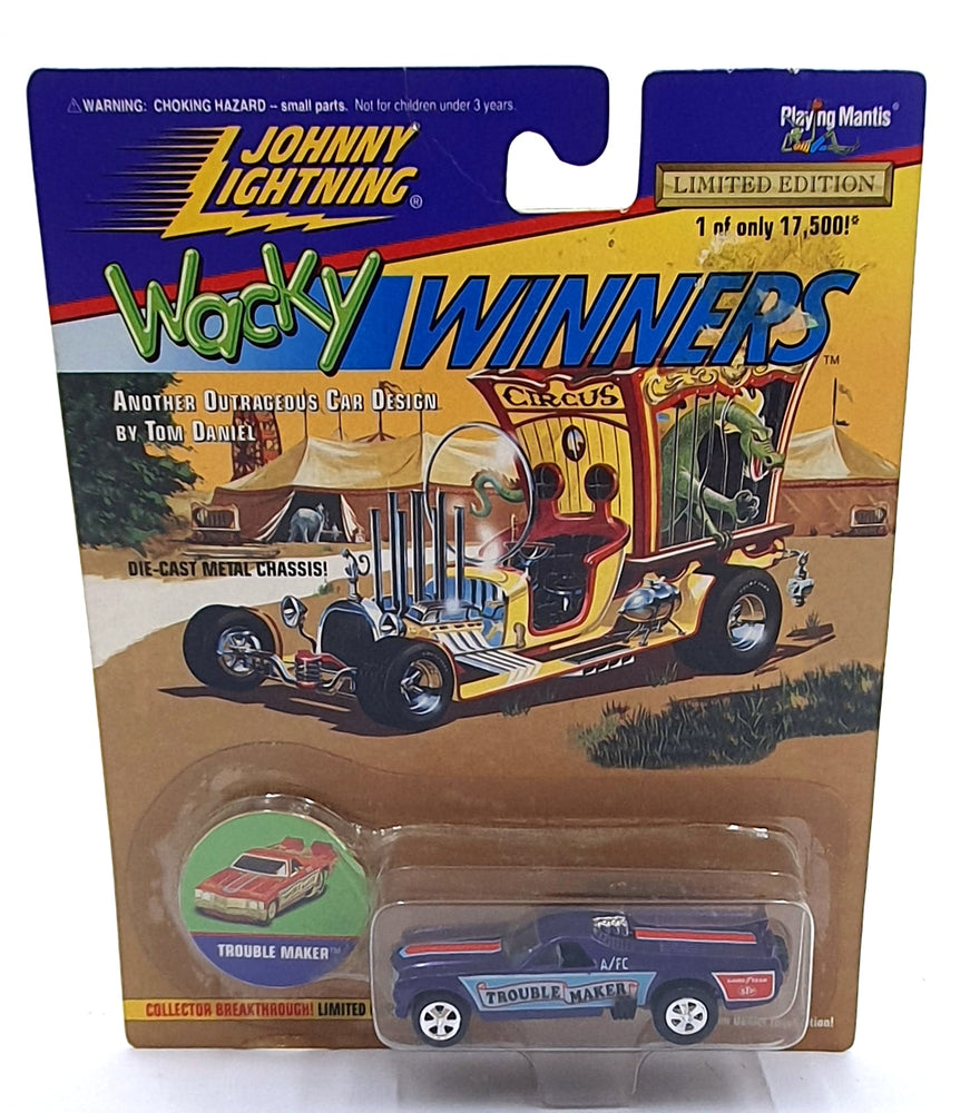 Johnny Lightning 1/64 Scale 301-01 - Wacky Winners Trouble Maker - Purple