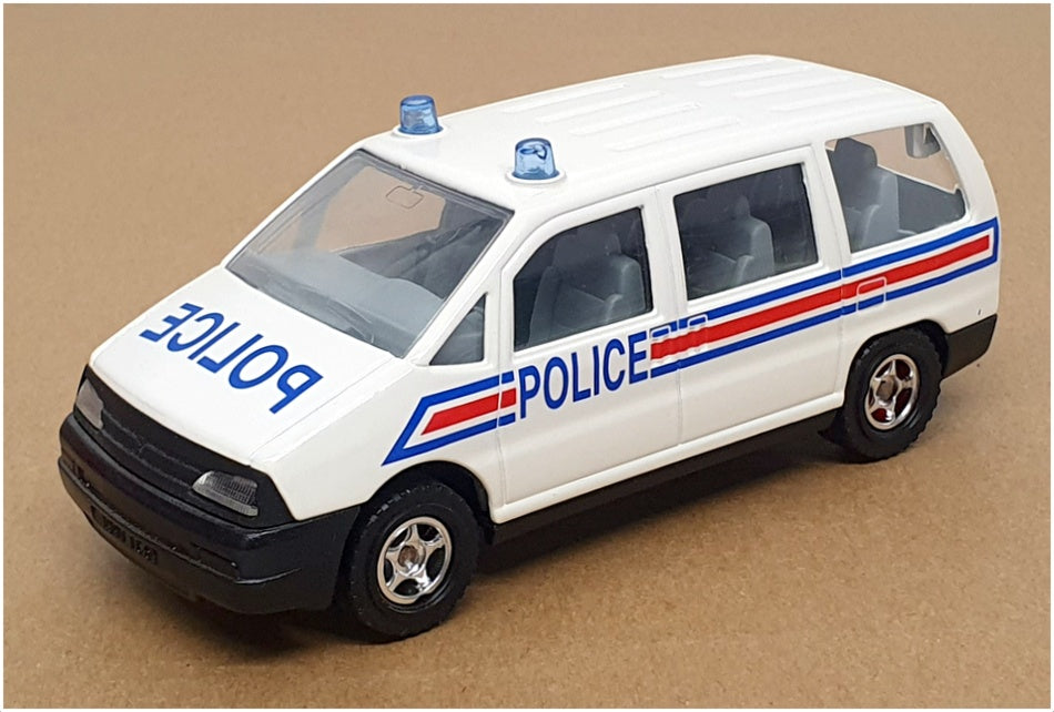 Majorette 1/32 Scale 3030 - Peugeot 806 Monospace Police - White