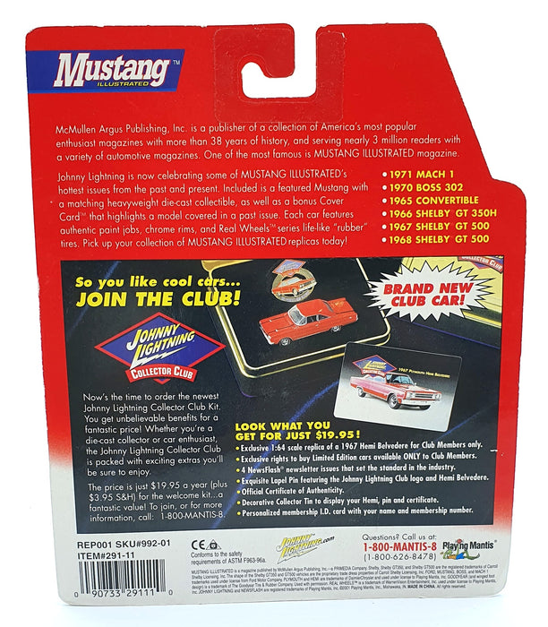 Johnny Lightning 1/64 Scale 291-11 - 1965 Convertible - Met. Orange