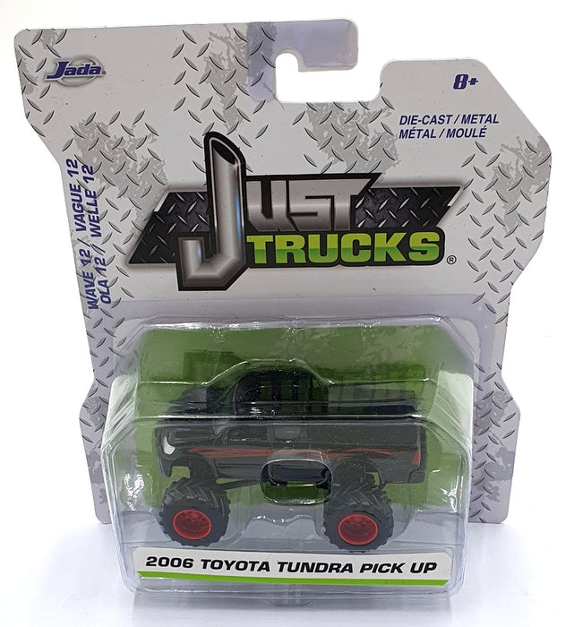 Jada Just Trucks 1/64 Scale 14020 - 2006 Toyota Tundra PickUp - Black/Red