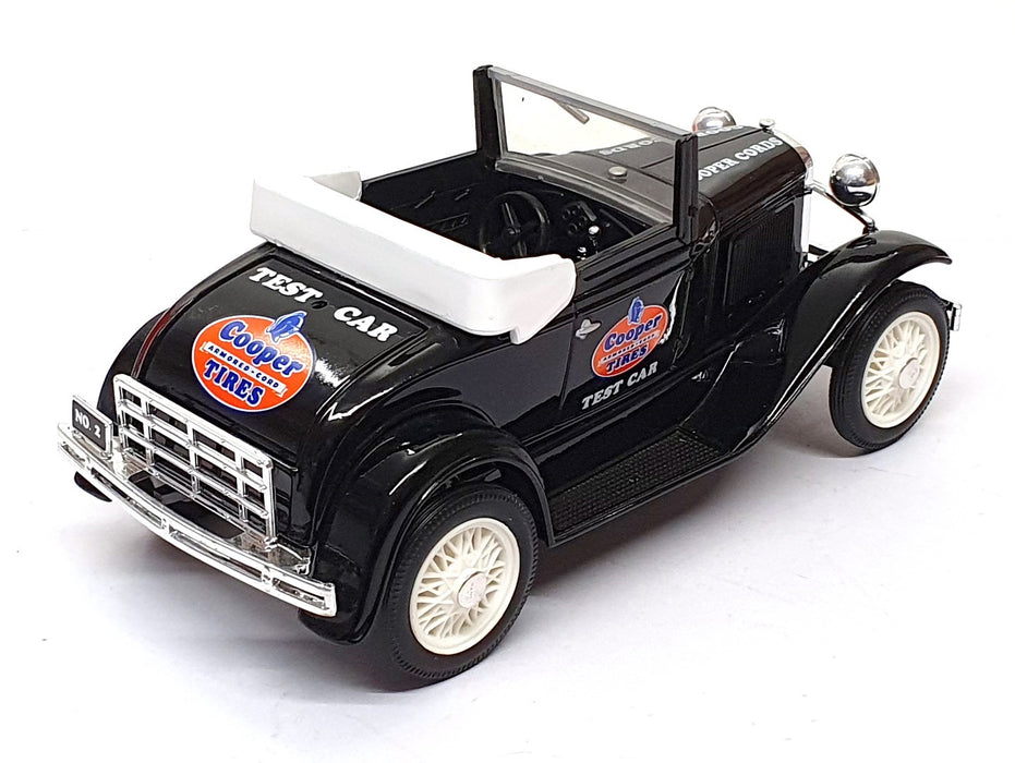 Spec-Cast 1/25 Scale 1509 - Ford Model A Coin Bank Cooper Tires - Black