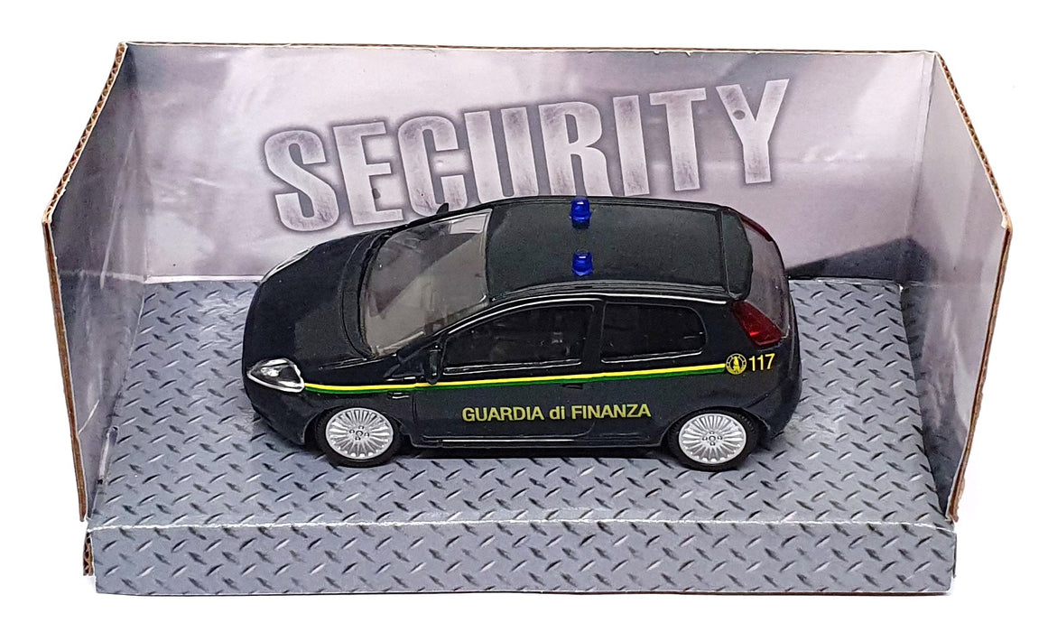 Mondo 1/43 Scale MM04D - Fiat Grand Punto Guardia di Finanza Police - Dk. Green