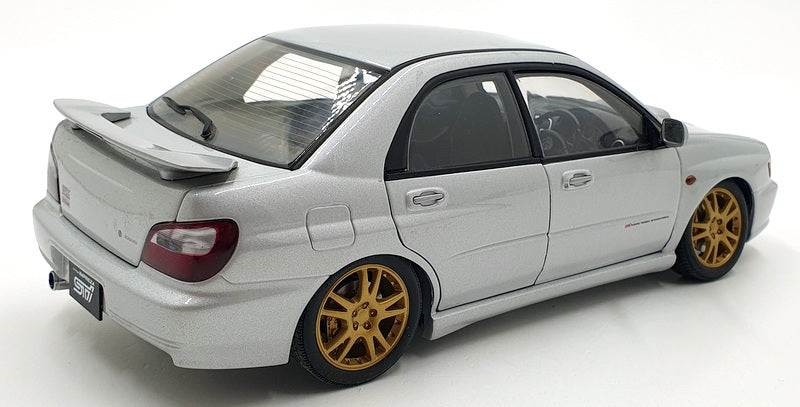 Autoart 1/18 Scale Diecast DC19923B - Subaru Impreza New Age STi - Silver