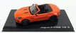 Ixo Models 1/43 Scale Diecast 76781 - Jaguar F-Type V8-S - Firesand Orange