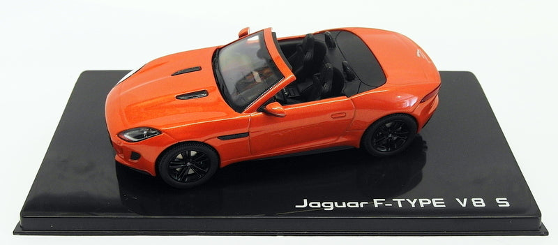 Ixo Models 1/43 Scale Diecast 76781 - Jaguar F-Type V8-S - Firesand Orange