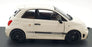 Solido 1/18 Scale Diecast S1811301 - Fiat F595 Abarth 2022 - Ghiaccio White