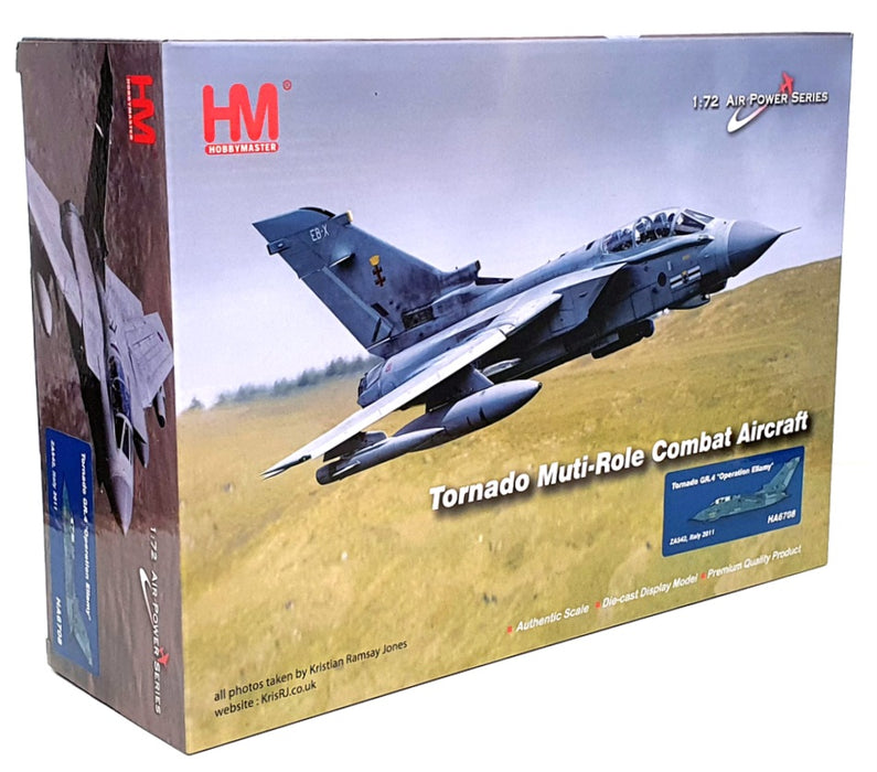 Hobby Master 1/72 Scale HA6708 - Tornado GR.4 Operation Ellamy ZA542 Italy 2011