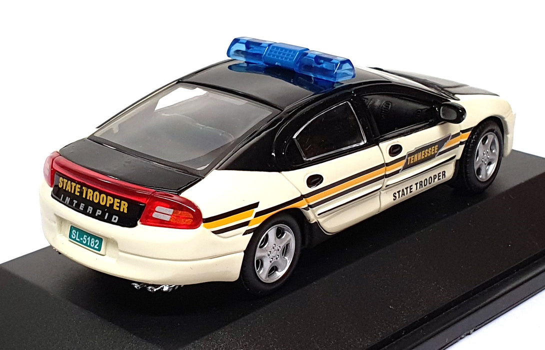 Altaya 1/43 Scale TS2003 - Dodge Intrepid Tennessee Police - Black/White