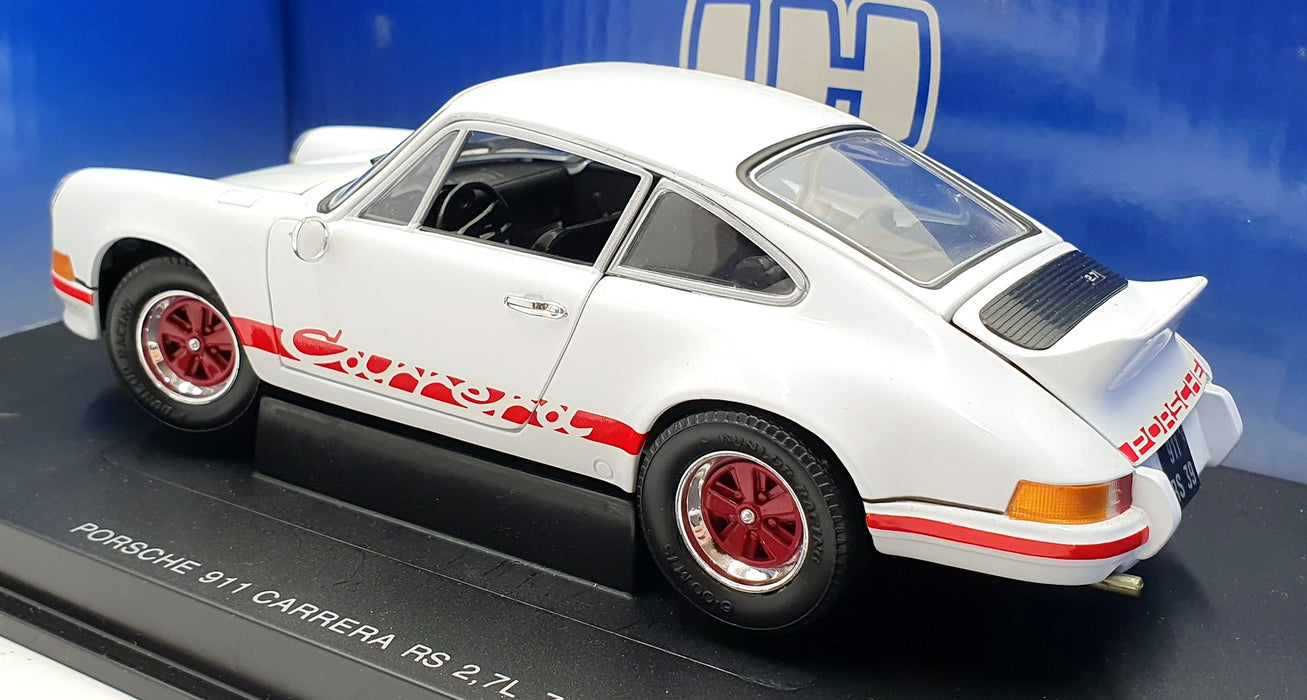 Universal Hobbies 1/18 Scale Diecast 3201 - Porsche 911 RS Carrera 1973 - White