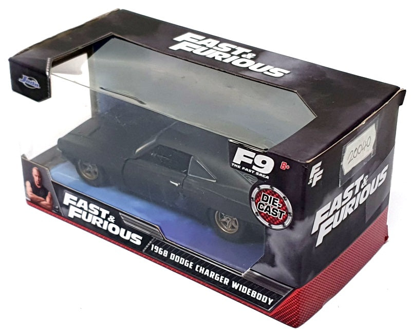 Jada 1/32 Scale 20040 - Fast & Furious 1968 Dodge Charger Widebody - Matt Black