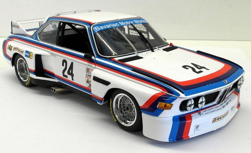 Minichamps 1/18 Scale 180 752924 - BMW 3.5 CSI 6H Riverside '75 Posey