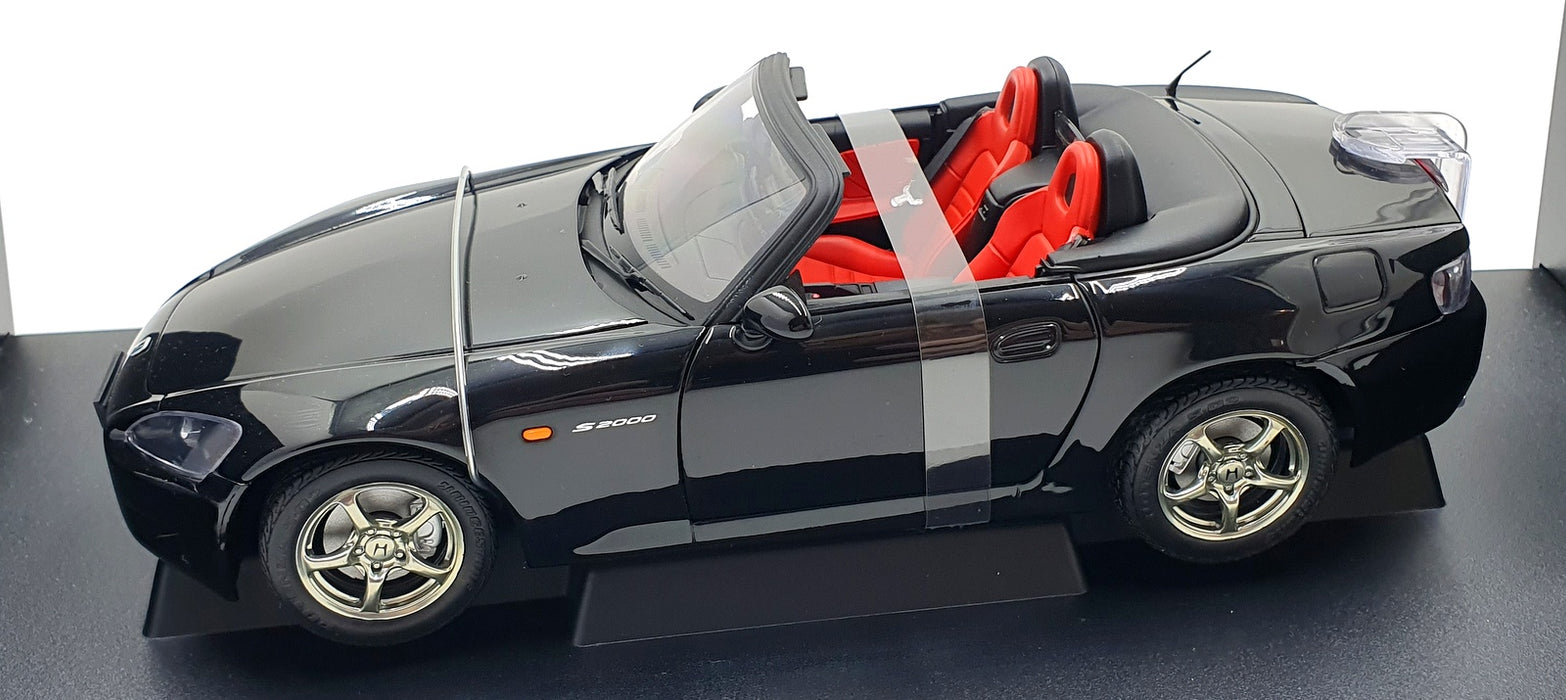 Autoart 1/18 Scale 73210 - Honda S 2000 Japanese Version - Black