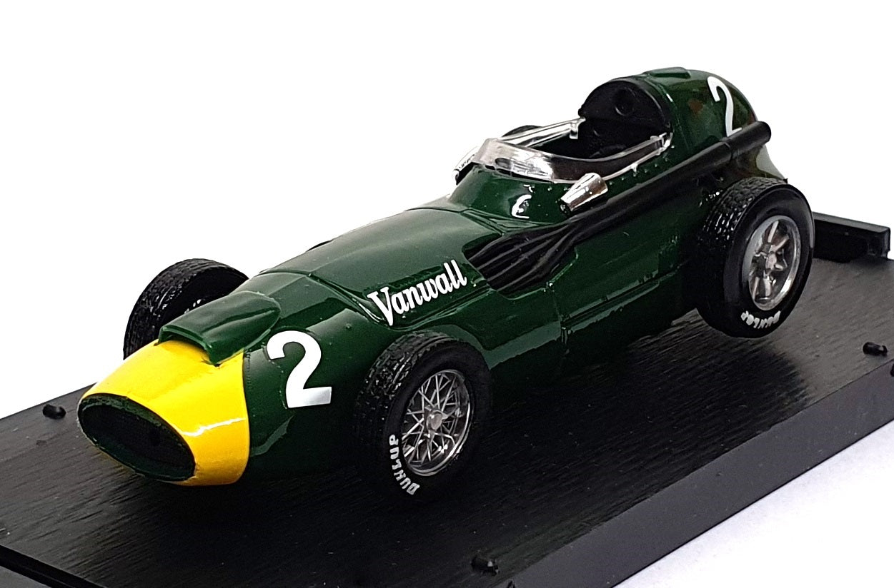 Brumm 1/43 Scale 522 - F1 Vanwall 1st #2 Portogallo GP 1958 S. Moss - Green