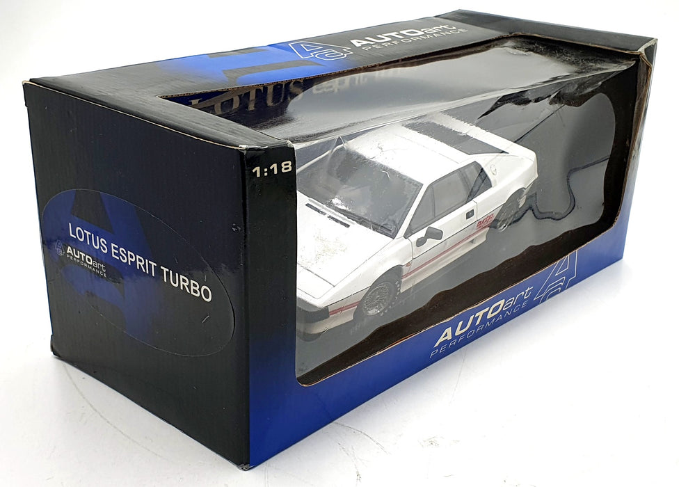 Autoart 1/18 Scale Diecast 70062 - Lotus Esprit Turbo RHD - White