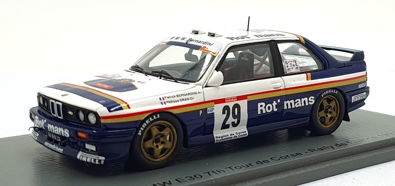 Spark Model 1/43 S1562 – BMW 3.0 CSL N°51 – 11ème Le Mans 1973 – Occasion