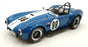 Kyosho 1/18 Scale Diecast 08015CS - Shelby Cobra 427 S/C Racing #98 Blue