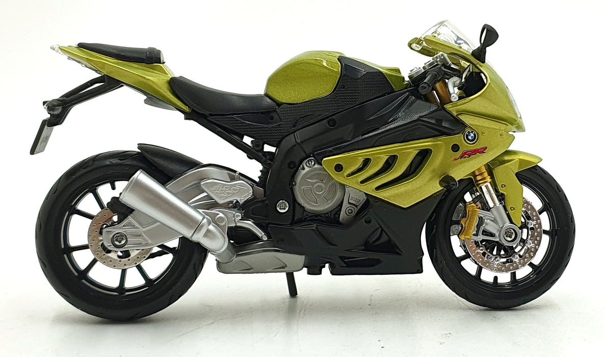 Maisto 1/12 Scale 31191 - BMW S1000RR Motorbike - Met. Green