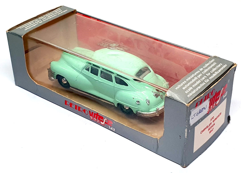 Vitesse 1/43 Scale 370 - 1947 Chrysler Windsor Sedan - Lt. Green