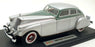 Signature 1/18 Scale 18136 - 1933 Pierce Arrow Silver Arrow - Silver/Green