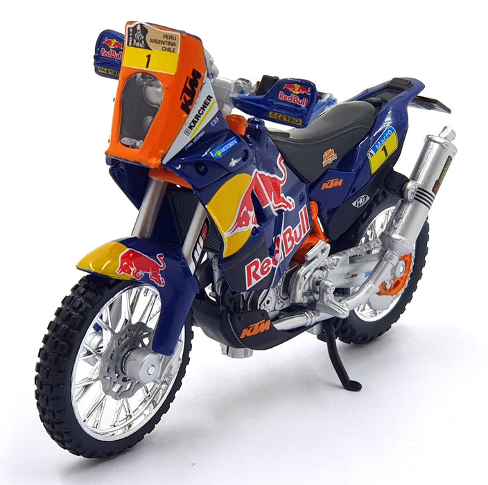 Burago 1/18 Scale 18-51071 - KTM 450 Rally Motorbike #1 Dakar Rally