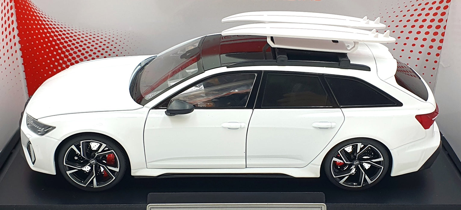 QY Toys 1/18 Scale H1152 - Audi RS 6 Avant - White