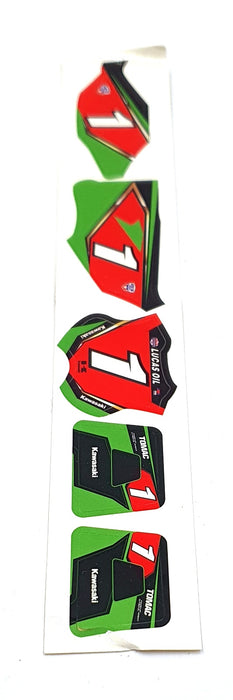 New Ray 1/12 Scale Diecast 58113 - Kawasaki KX 450 #3 - Eli Tomac