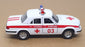 Welly 1/43 Scale Pull Back & Go 4066 - Bonra 31105 Russian Ambulance - White/Red