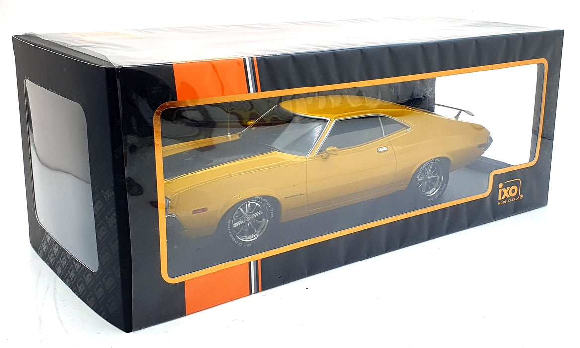 IXO 1/18 Scale 18CMC186.22 Ford Grant Torino Sport 2-Door 1972 Rally Met. Orange