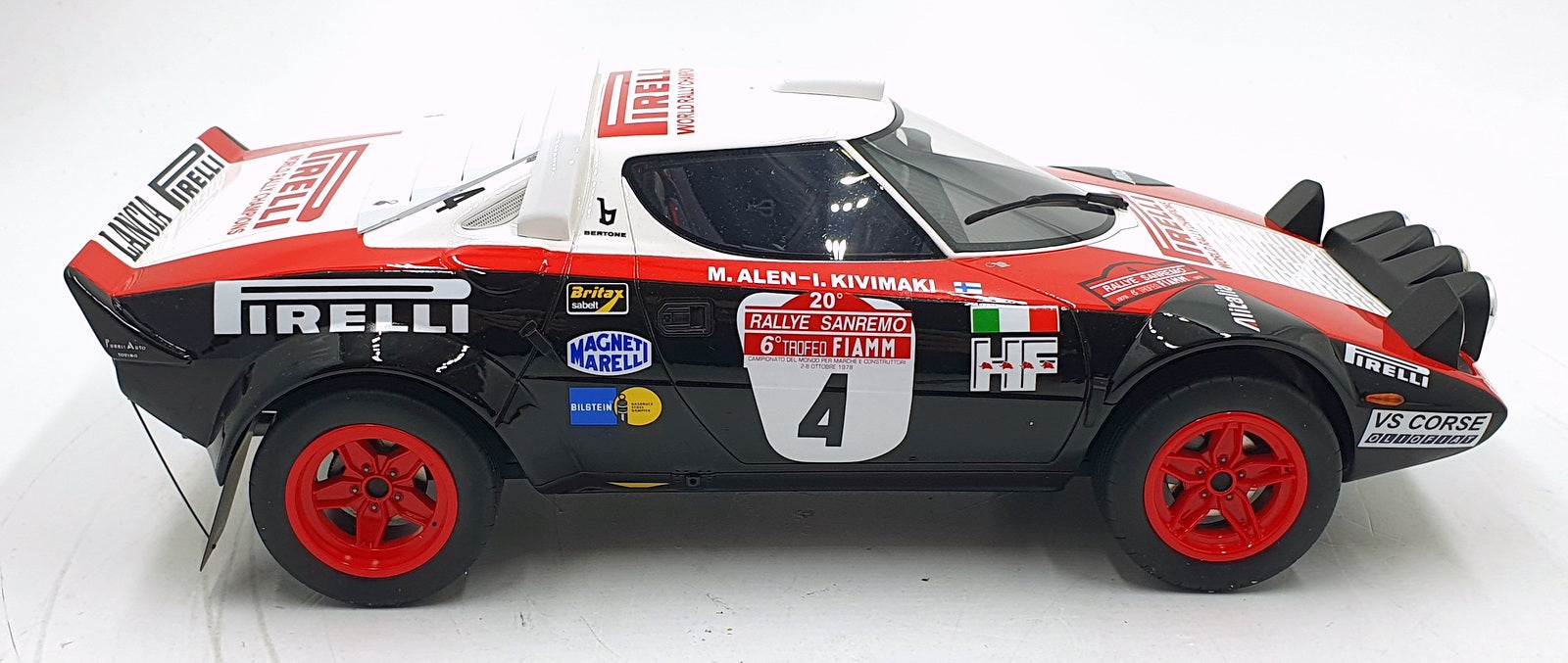 Otto 1/12 Scale Resin G088 - Lancia Stratos 1978 San Remo #4 M.Alen