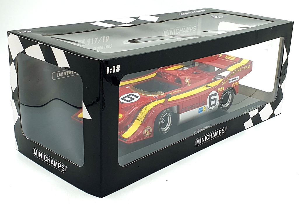 Minichamps 1/18 Scale Diecast 153 736506 Porsche 917/10 Gelo #6 Interserie 1973