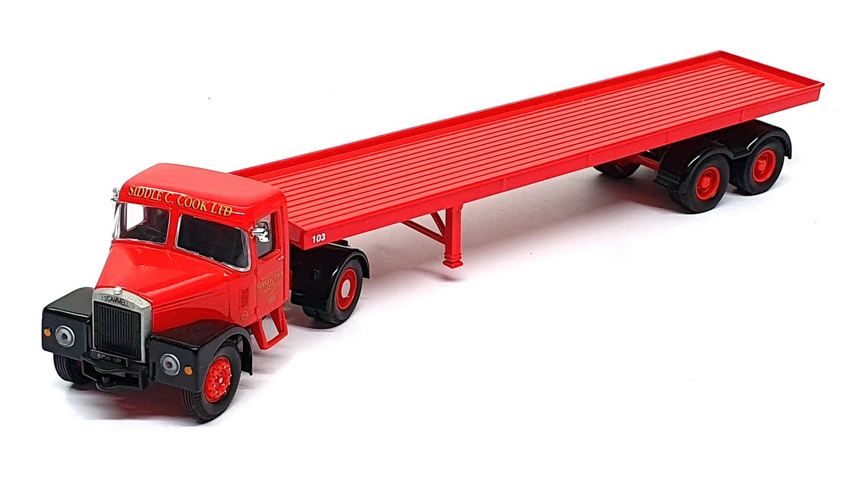 Corgi 1/50 Scale 16401 - Scammell Highwayman & 33Ft Trailer Siddle C. Cook Ltd.