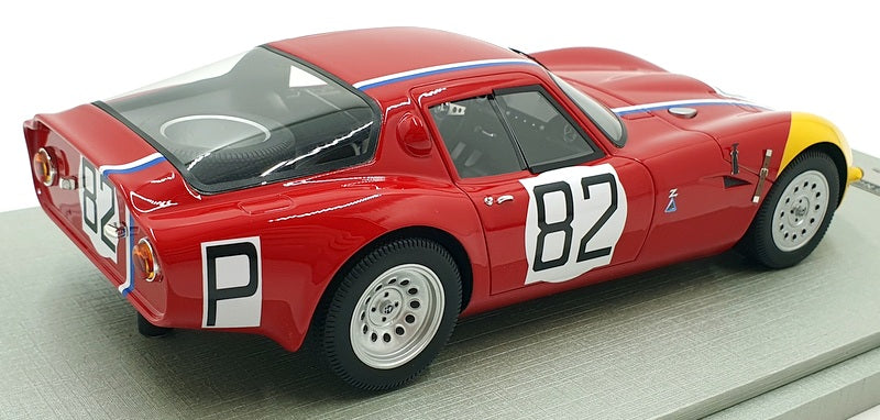 Tecnomodel 1/18 Scale TM18-65D - Alfa Romeo TZ2 Nurburgring 1967 #82 Trosh
