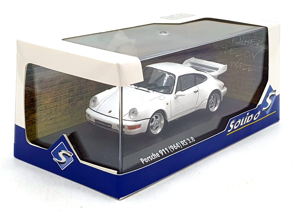 Solido 1/43 Scale Diecast SL0963BD - Porsche 911 (964) RS 3.8 - Grand Prix White