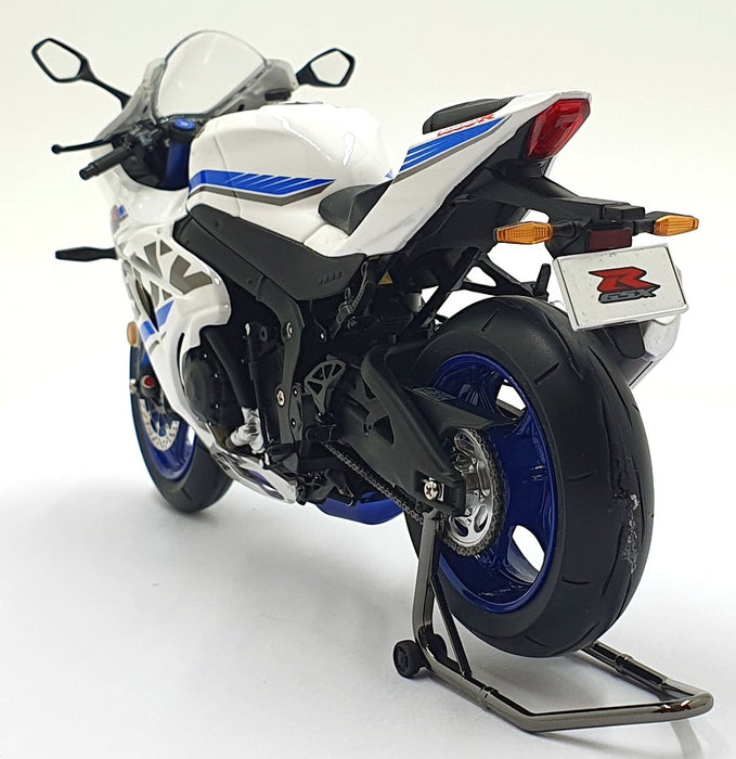 LCD Models 1/12 Scale 02136 - Suzuki GSX-R R1000 Motorbike  - White/Blue