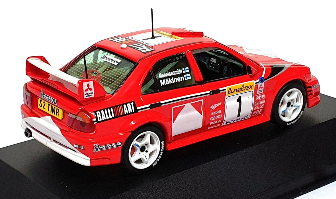 Skid 1/43 Scale SKW99002 - Mitsubishi Lancer Evo VI #1 Winner Monte Carlo 1999