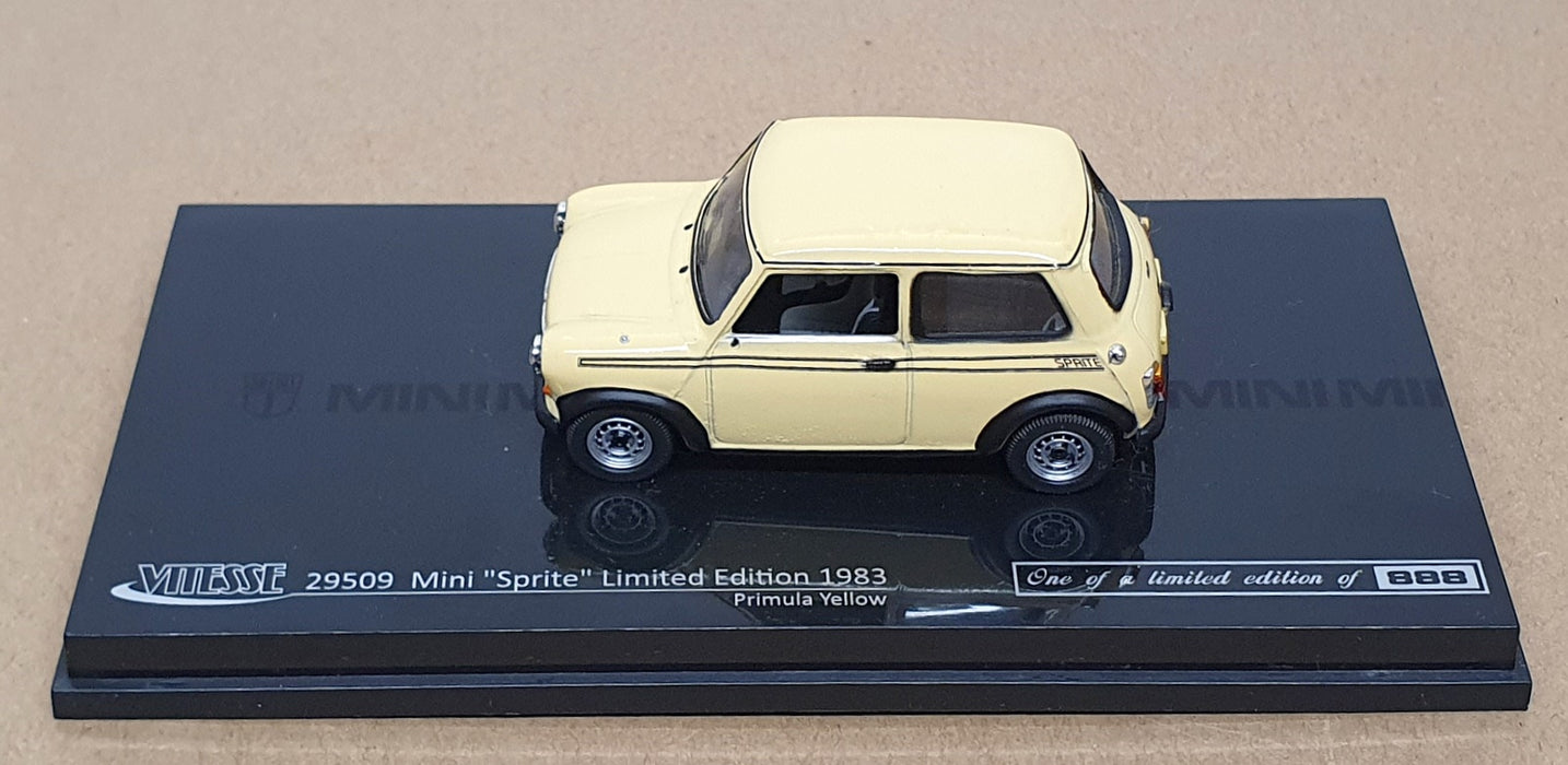 Vitesse 1/43 Scale 29509 - 1983 Mini Sprite Limited Edition - Primula Yellow