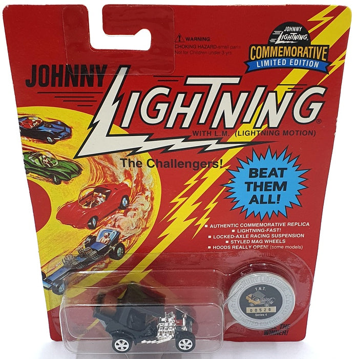 Johnny Lightning 1/64 Scale 100-142 - The Challengers TNT - Black