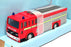 Corgi Appx 15cm Long 65901 - Volvo Fire Engine City Fire Brigade - Red