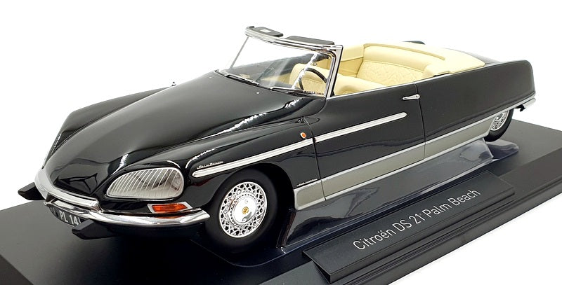 ノレブ 1/18 シトロエン DS 21 パームビーチ 1968 ブラック NOREV CITROEN DS 21 Palm Beach ミニカー Norev 1:18 1968 Citroen DS 21 Le Leman, Ivory⁄Metallic Green